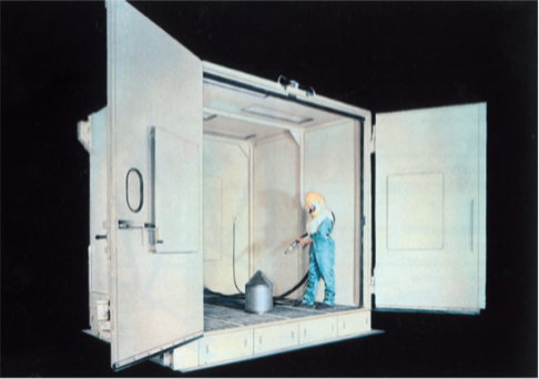 Pre-assembled blast rooms are available with many options in a variety of enclosure sizes.